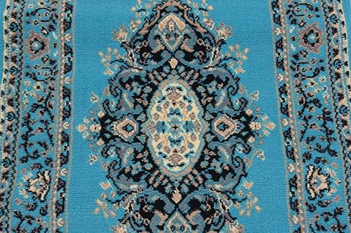 Vista 318 de Unique Loom Reza Collection- Alfombra, Polipropileno, Marrón Marrón/ marfil