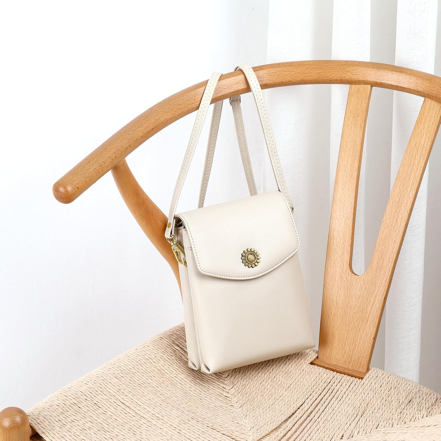 Peacocktion Small Crossbody Bags for Women Travel Cell Phone Bag Wallet Purses with Adjustable Strap Trendy - Image 7