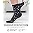 Pembrook Ankle Diabetic Socks for Women & Men - 4 Pairs Bamboo Viscose Moisture-Wicking, Non Binding, Wide Top Diabetic Ankle Socks for Women, Hearts (Black, Gray, Navy, Pink)