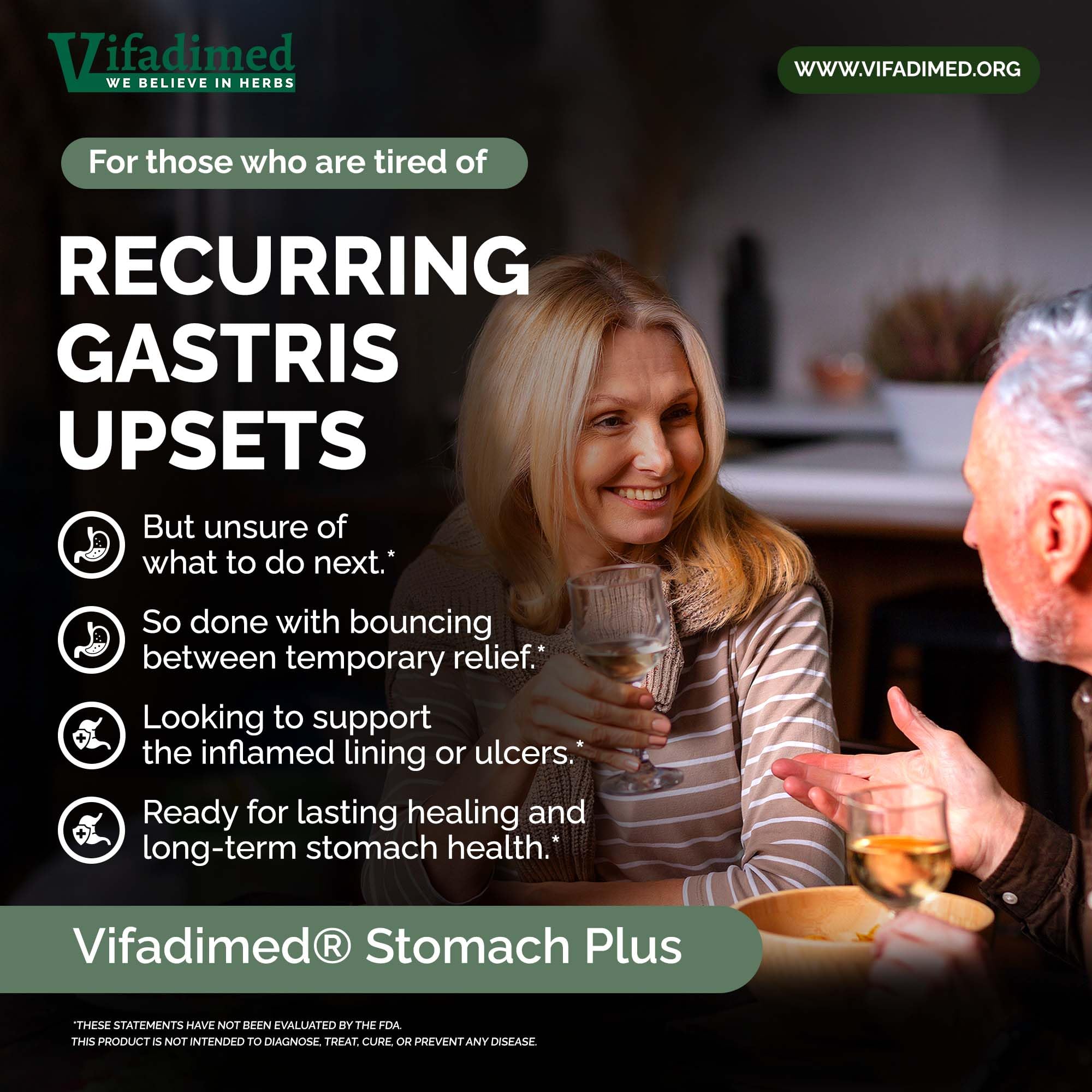 Stomach Plus, Herbal Ulcer & Gastritis Support, Stomach Lining Integrity, Gastric Upset, Gastric Upset, Motility Support, with Galangal, Dong Quai, Cinnamon & Magnolia. 90 Capsules — Amazon image 2