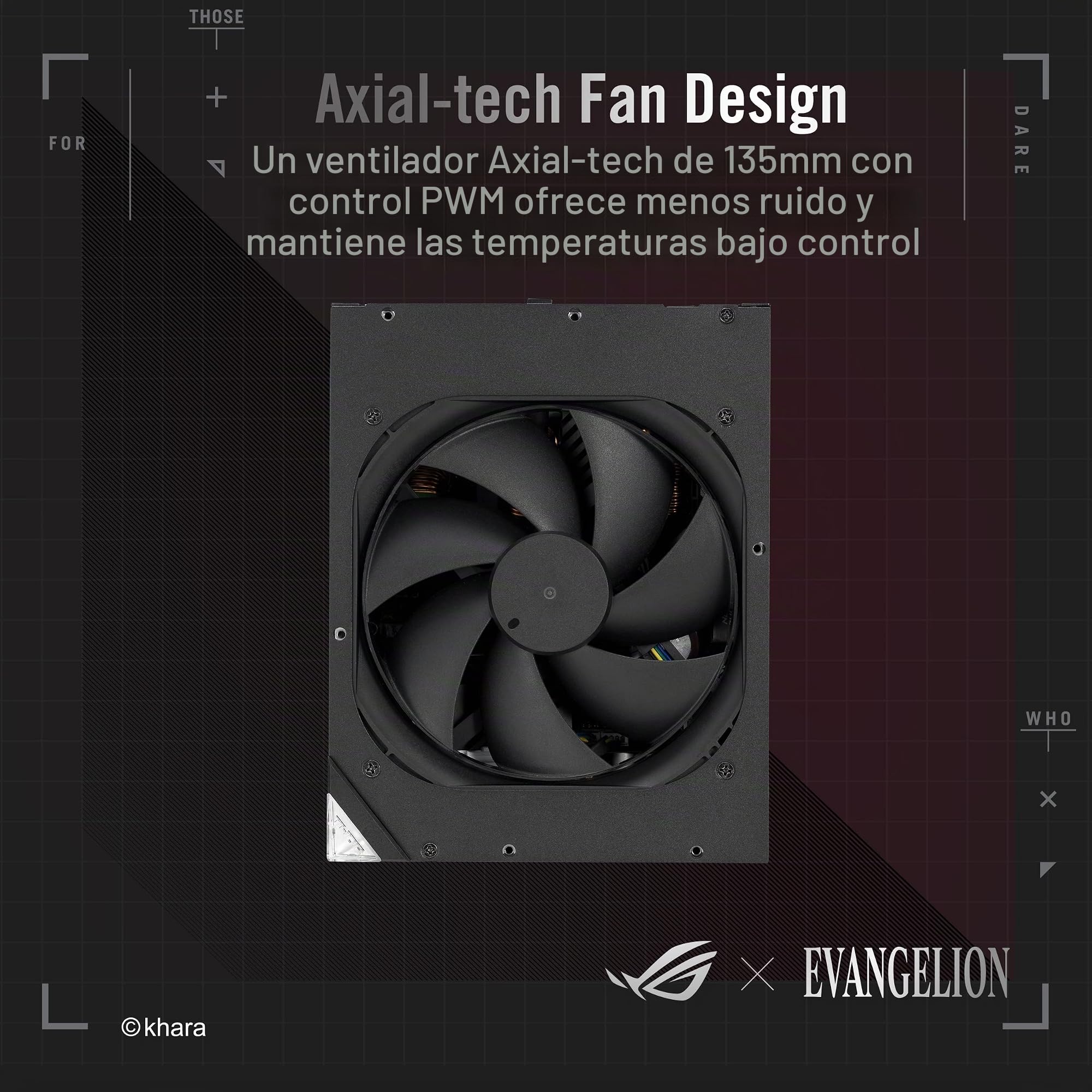 ASUS ROG Thor 1000W Platinum II Fuente de Alimentación Modular, 80+ Platinum, Certificado Lambda A++, Disipadores ROG, Ventilador PWM de 135 mm, Modo 0dB, Panel OLED, Cables con Funda, Aura Sync
