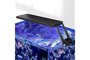 hygger Saltwater Tank Light: Illuminate Your Marine Ecosystem with 24/7 Lighting Modes