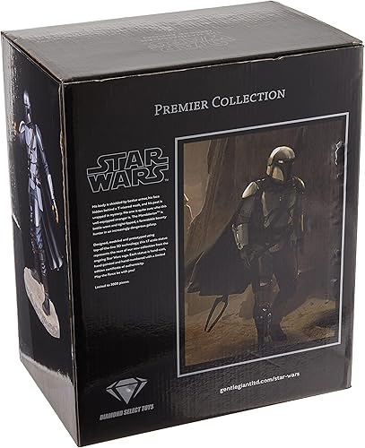 Miniatura 4 de Star Wars Premier Collection: The Mandalorian MK3 - Estatua a escala 1:7, multicolor, 10 pulgadas