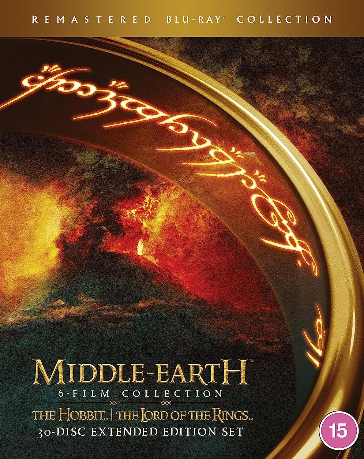 Middle-earth: 6-film Collection [Remastered Extended ] [Region Free] [Blu-ray] [2001] [Édition étendue remastered]