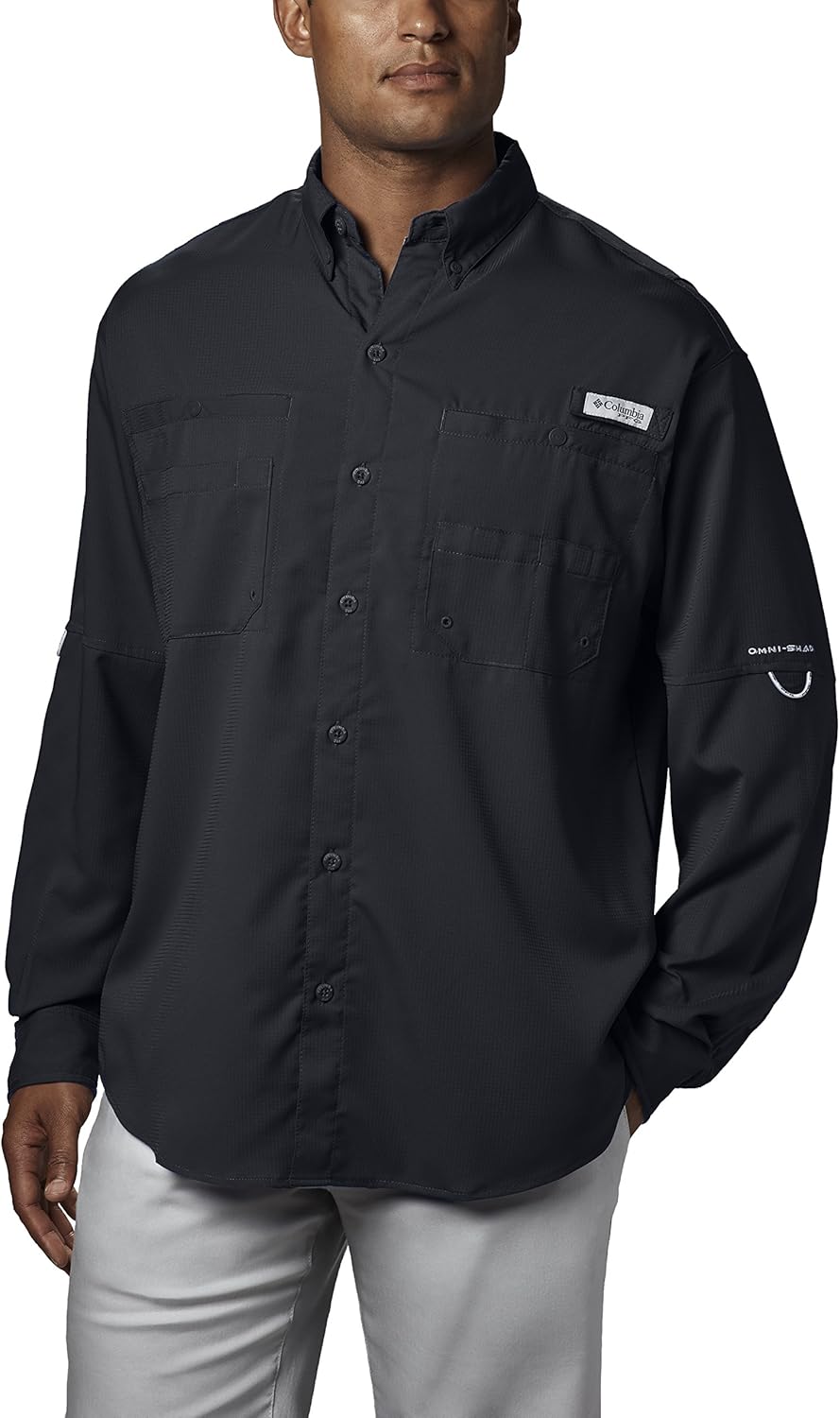 Columbia Men's PFG Tamiami II UPF 40 Long Sleeve Fishing Shirt : Sports & Outdoors