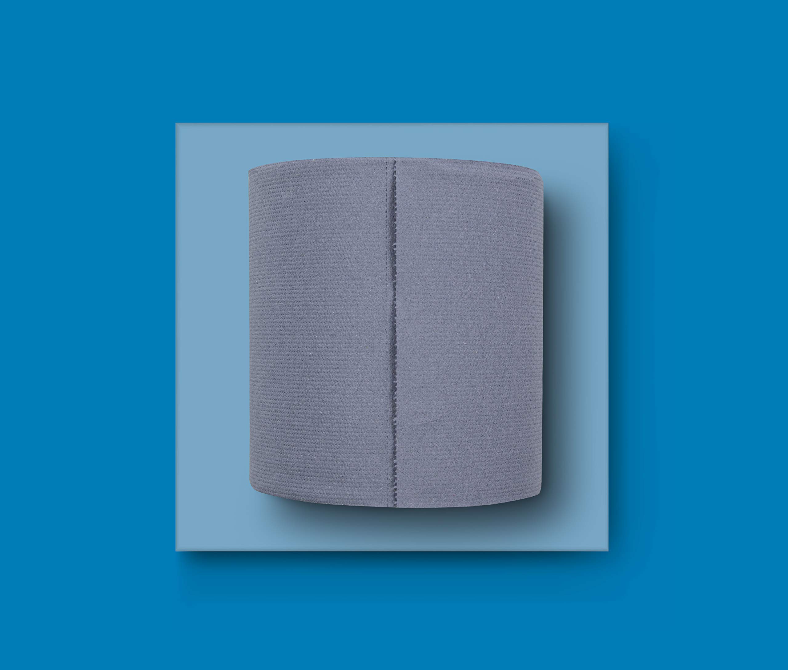 Tork Distributeur à Dévidage Central Noir M2, utilisable d'une Seule Main, Gamme Elevation, 559008 & AmazonCommercial Essuie-Mains en Papier, Rouleau Centrefeed 2 Epaisseurs Recyclé, 6 Rouleaux