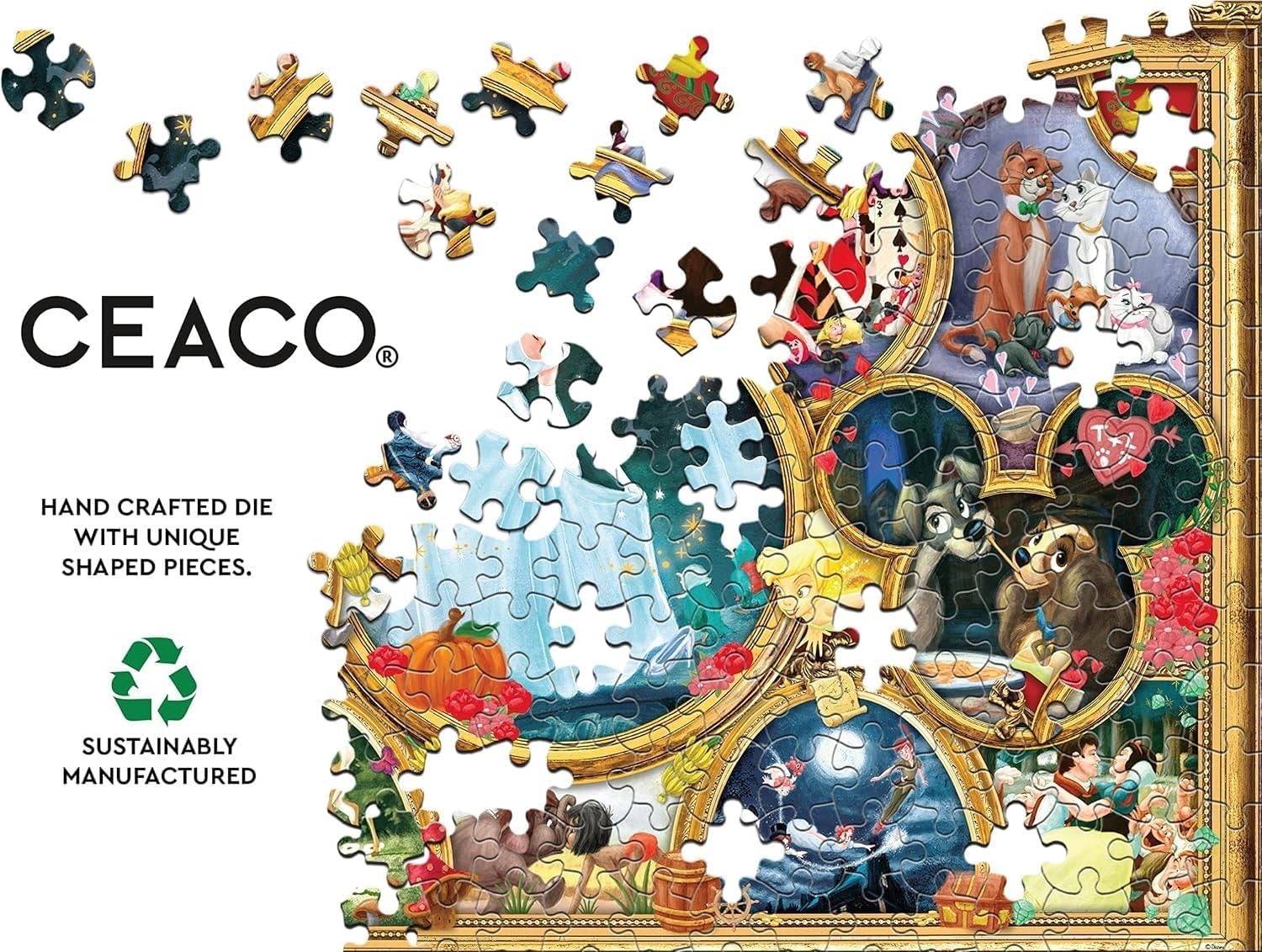 Ceaco Disney Classics Jigsaw Puzzle, 2000 Pieces