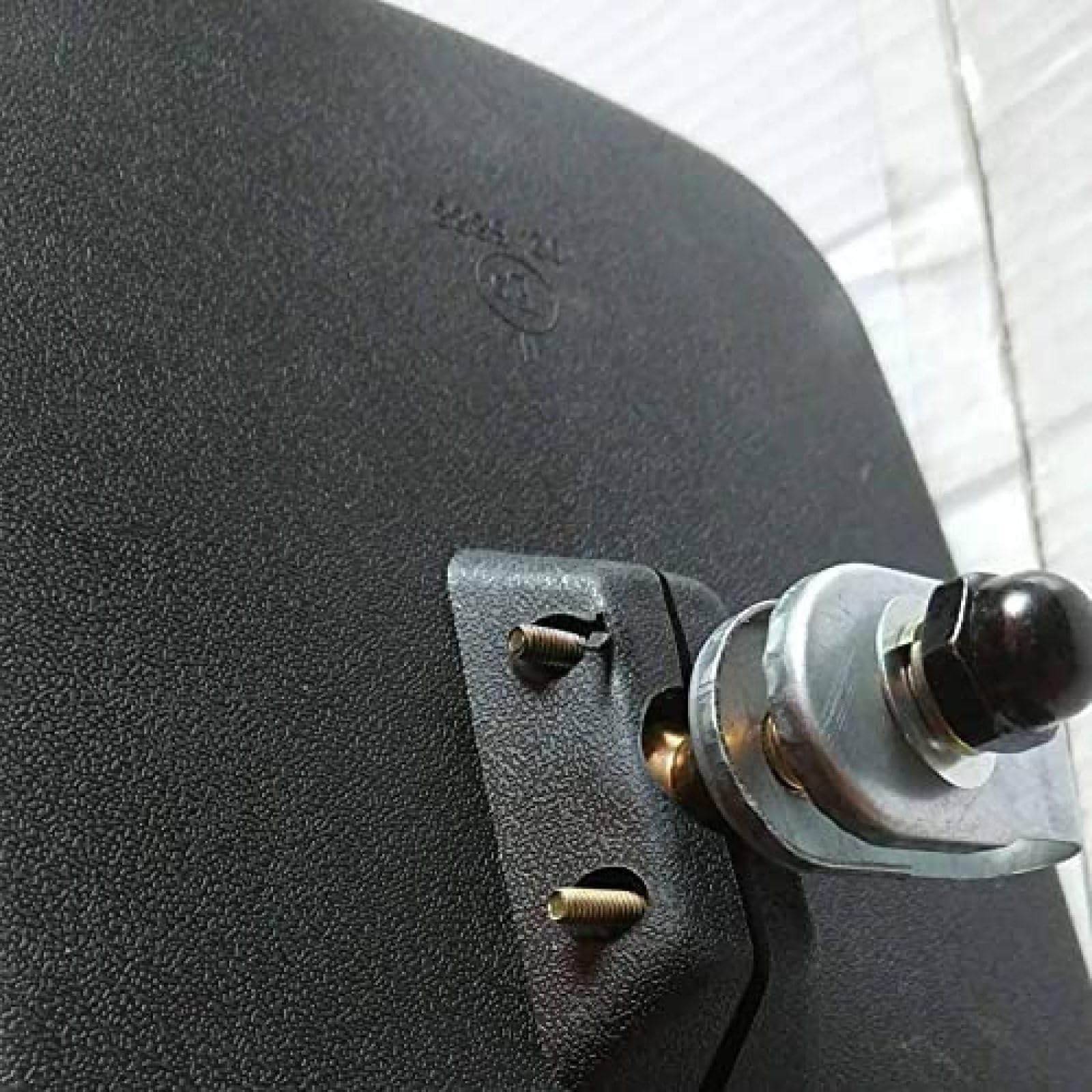 DIE 2 Stück Universal-Rückspiegel – 255 X 163 Mm Außenspiegel-Set Für LKW, Wohnwagen, Traktor, Bagger, Baumaschinen, Landwirtschaft,Schwarz,Constructive23