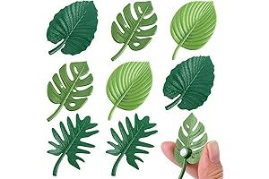 Miniature Zen Magnets: Tropical Monstera Plant Oasis for Your Fridge, Locker, or Beyond