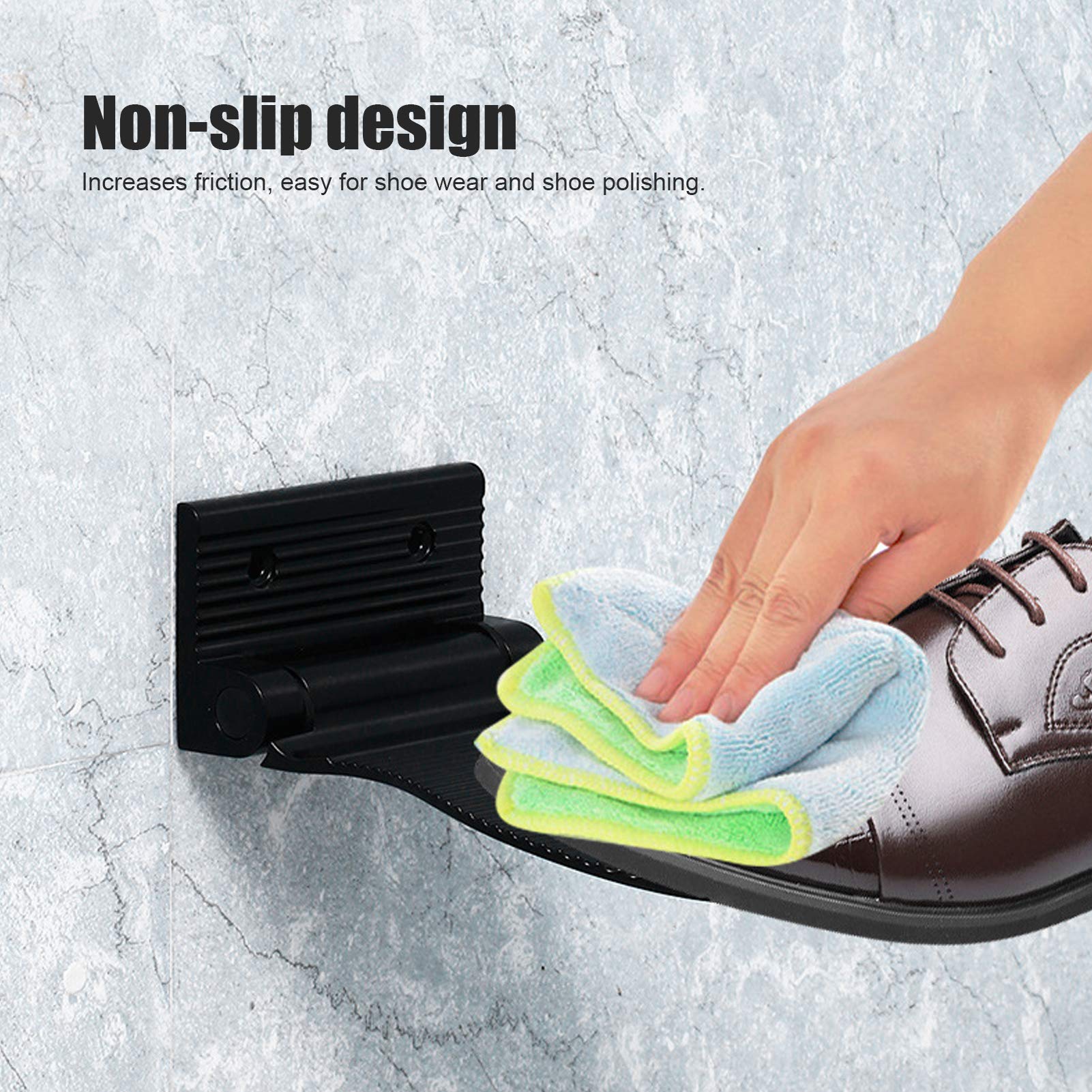Repose-Pieds De Douche, Support Mural De Repose-Pieds De Salle De Bain Repose-Pieds De Douche, Support Mural De Repose-Pieds De Salle De Bain
