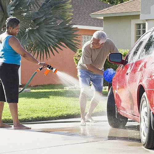Miniatura 4 de Lavado mejorado para perros Pup Jet para exteriores, accesorio de manguera de champú para perros con dispensador de jabón, accesorio de manguera de