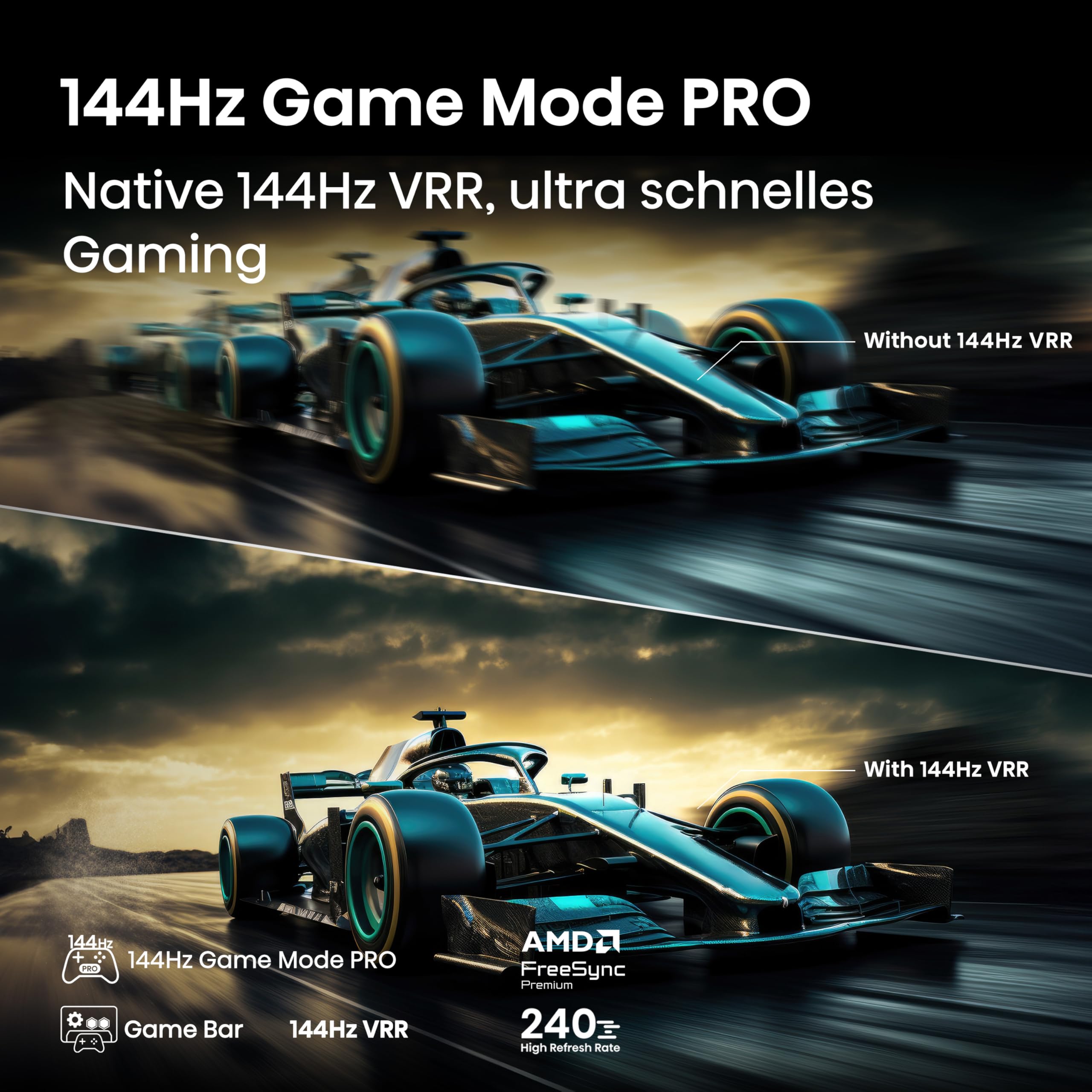 Hisense 65E89Q Fernseher, 65 Zoll (164cm), 4K ULED Mini LED, Smart TV, 144Hz Game Mode PRO, Hi-View AI Engine, AI Smoothmotion, Built-in Subwoofer, Dolby Vision.Atmos, Filmmaker Mode, Hi-Concerto