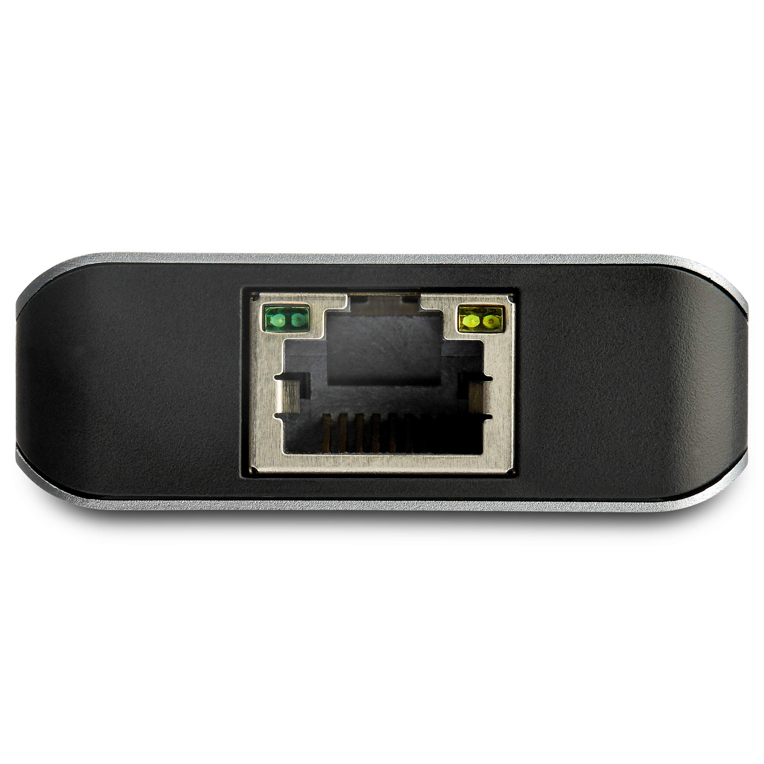 StarTech Hub USB-C 3 Porte con Ethernet Gigabit, 2x USB-A, 1x USB-C, 10Gbps | Adattatore di Rete, Per Laptop