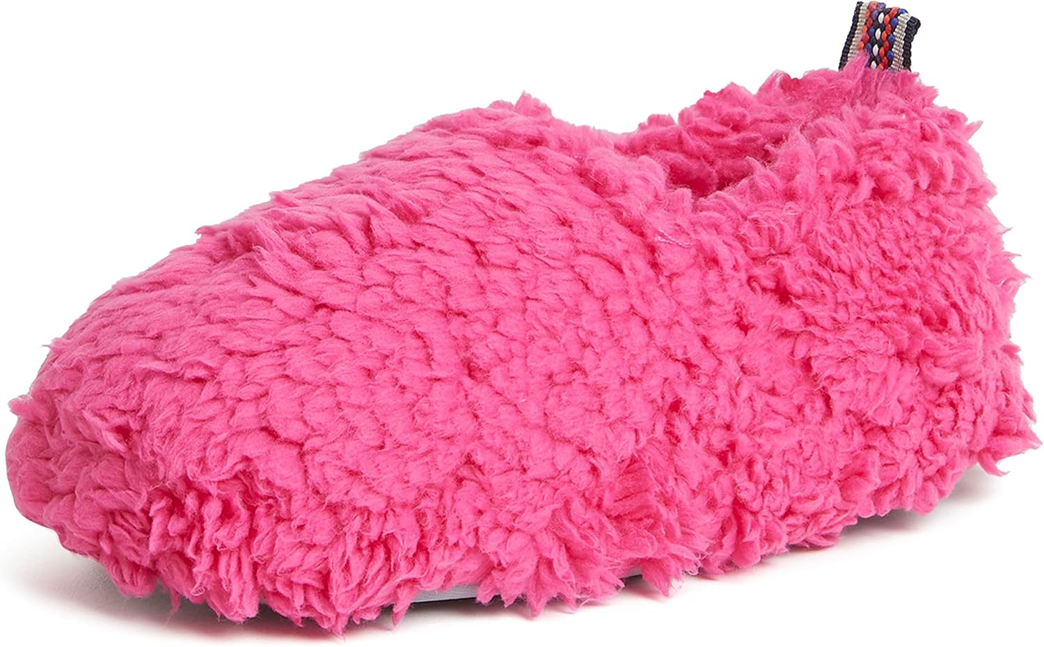 Dearfoams Washable Skye Pile Closed Back Slipper, Paradise Pink, 4-5 US Unisex Big Kid