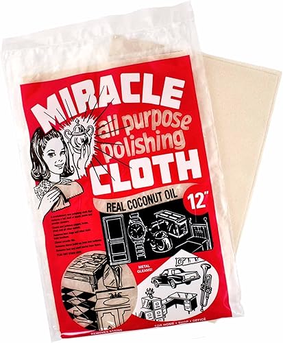 Miracle - Paño de pulido multiusos, 12 pulgadas, el tamaño más grande disponible