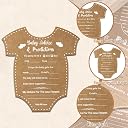 Party Propz Baby Advice Prediction Cards for BBY Shower Games, 18 Pcs Baby Name Suggestion, Baby Shower Game Cards for Guests, Prediction Card, Baby Shower Decorations gallery image