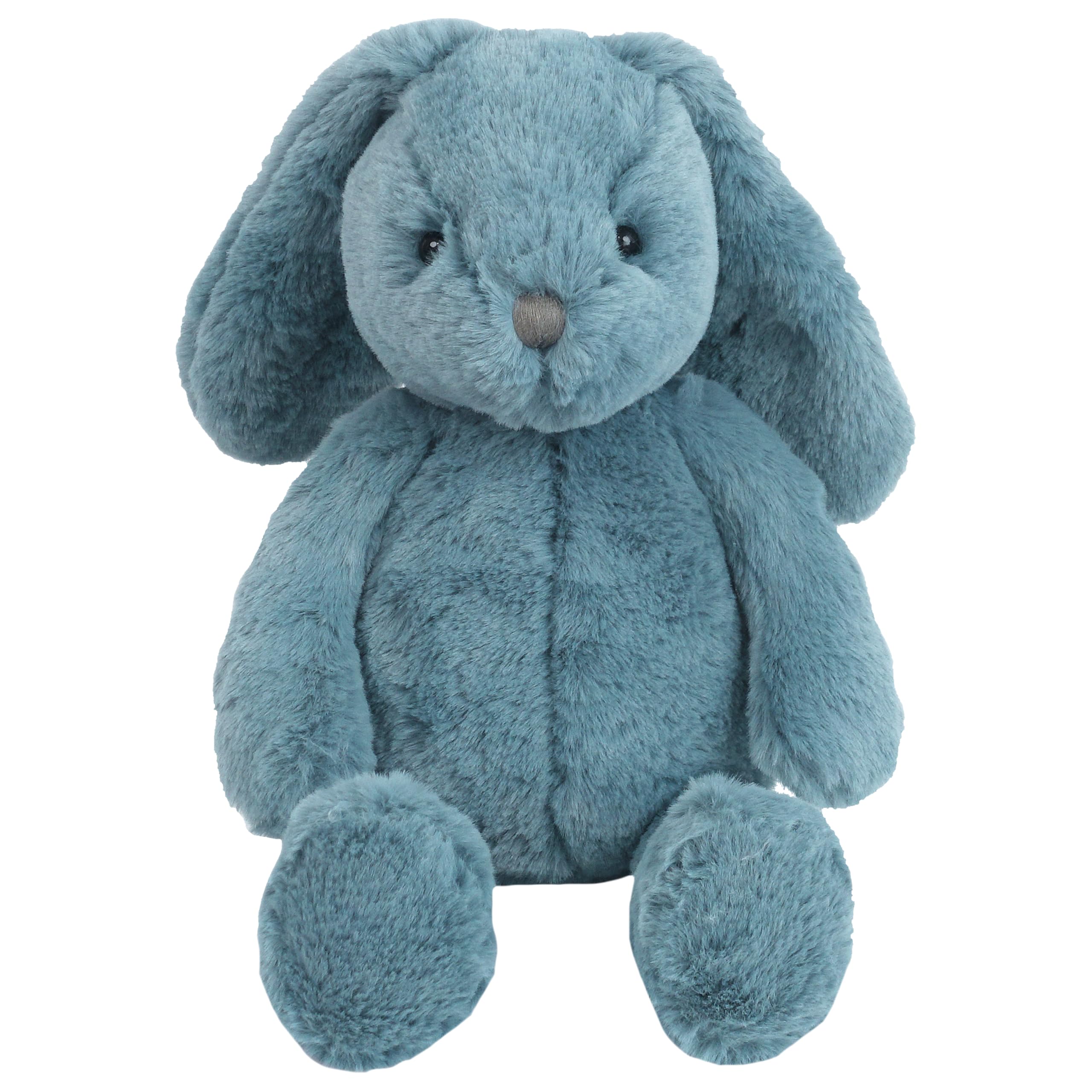MON AMI Blue Bunny 13-Inch Stuffed Rabbit for Boys & Girls, 13 x 6 x 4 inches