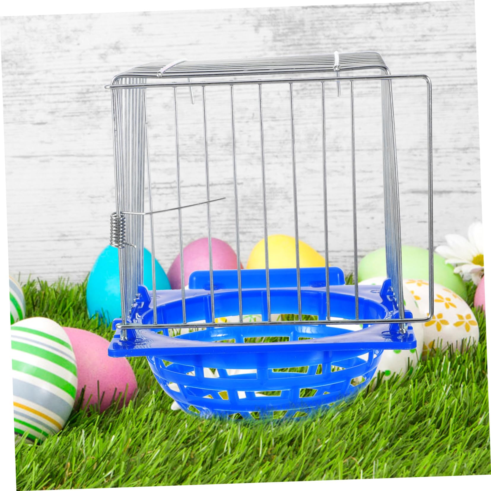 WOONEKY 3pièces Nid Oiseau Suspendu pour Petits Oiseaux Bassin De Nidification Pratique pour Perroquets Canaris Et Moineaux Facile à Installer Stable Et Sécurisé pour Élevage Oiseaux