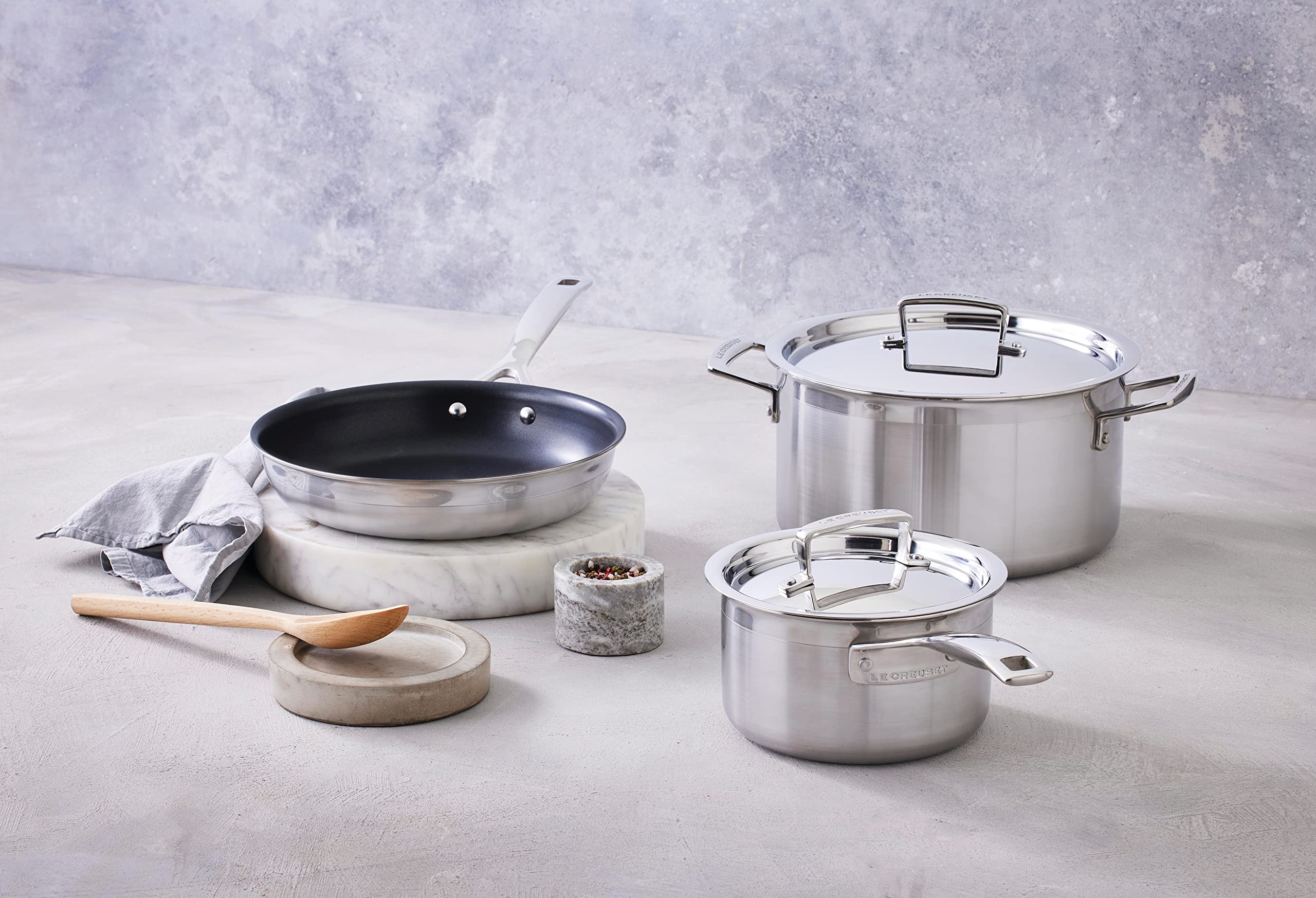 Amazon.co.jp: ル・クルーゼ(Le Creuset) 調理器具3点セット 