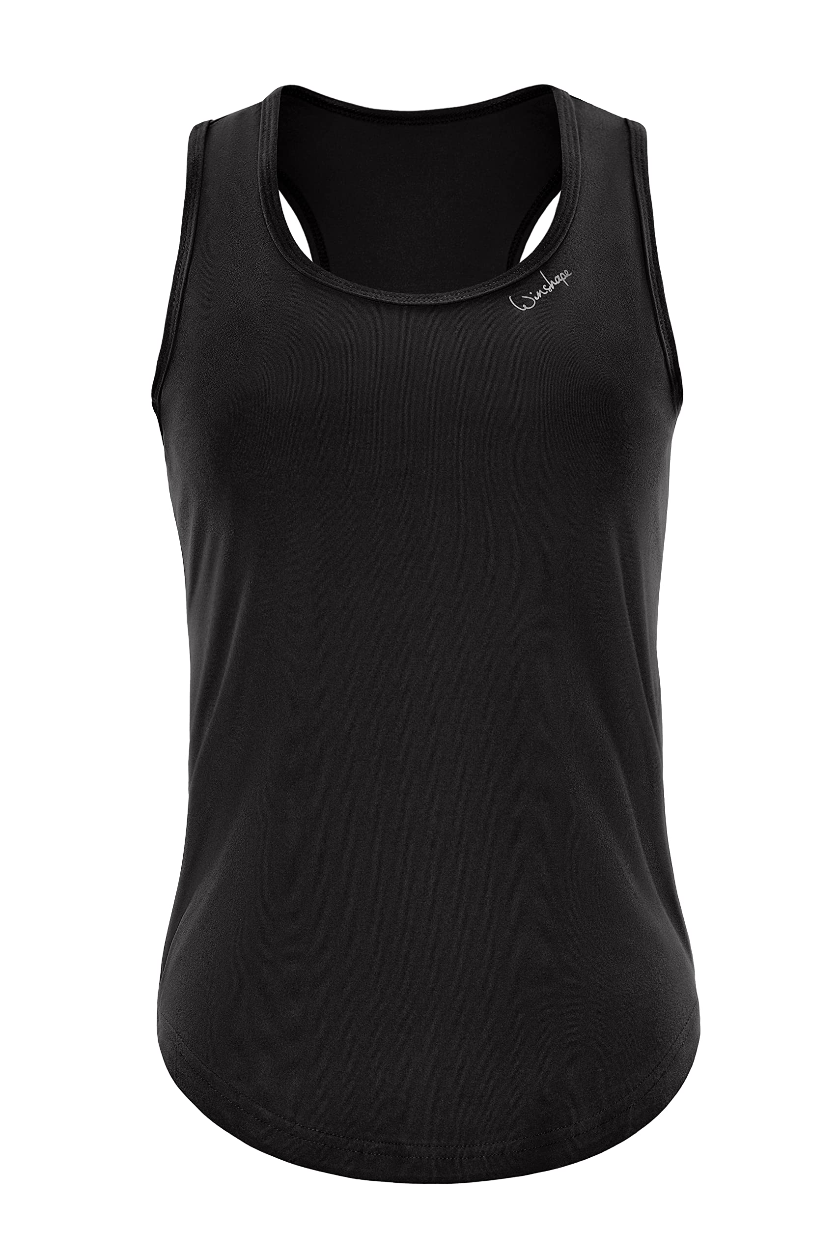 WINSHAPE Aet128ls Débardeur Fonctionnel léger et Doux pour Femme Camisole, Noir