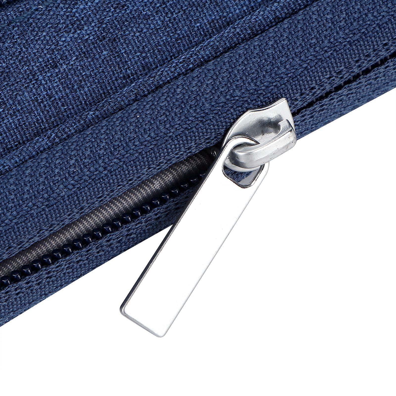 Cocoarm Portafoglio per Passaporto Porta Passaporto in Tessuto Oxford con Tasche Multiple e Fessura Esterna per Biglietti Organizer da Viaggio Antipioggia con Cinghia da Polso per Viaggi di Famiglia