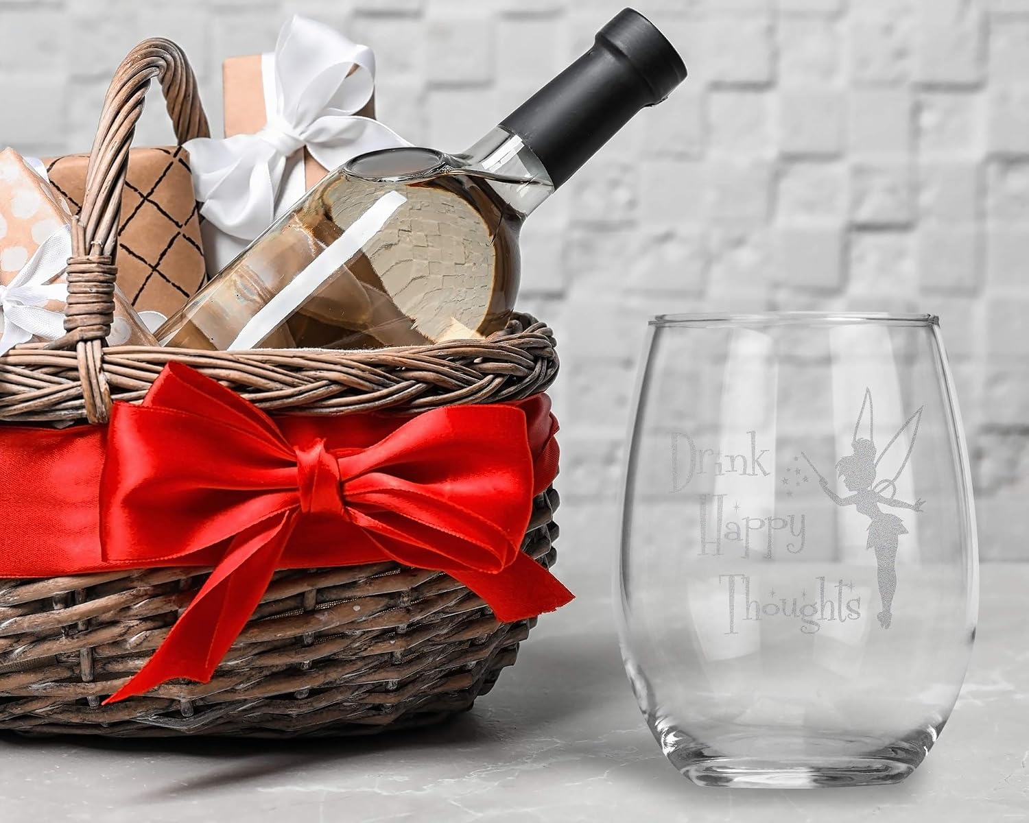 Crаzу Dеаlѕ Drink Happy Thoughts • Stemless Wine Glass • Tinkerbell Gift • Fairy Gifts • Princess Wine Glasses • Graduation Gift • Funny Birthday Gift Bеѕt Rеvіеw Drink Happy Thoughts • Stemless Wine Glass • Tinkerbell Gift • Fairy Gifts • Princess Wine Glasses • Graduation Gift • Funny Birthday Gift