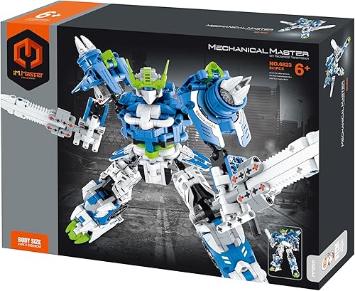 Dakott STEM - Juguete de construcción de ingeniería mecánica, robot Mecha para desarmar, 941 piezas, kit de construcción de bricolaje, juguetes de