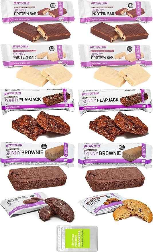 Amazon マイプロテイン 低脂質 プロテインバー 低脂質 プロテインクッキー バラエティ パック Myprotein Protein Low Fat Protein Bar Low Fat Protein Cookie Variety Pack ノーブランド品 栄養バー