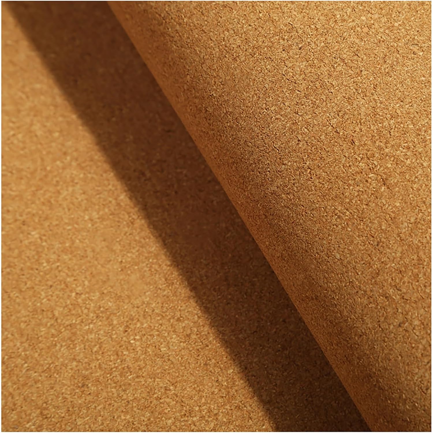 Cork Roll, Cork Board for Wall, High Density Cork Board, Drawer Liner, Sound Insulation, 1/3" 1/4" Thick, for Office Home School DIY Supplies, Brown(Thick 6mm,1mx4m(3.3ftx13.1ft))