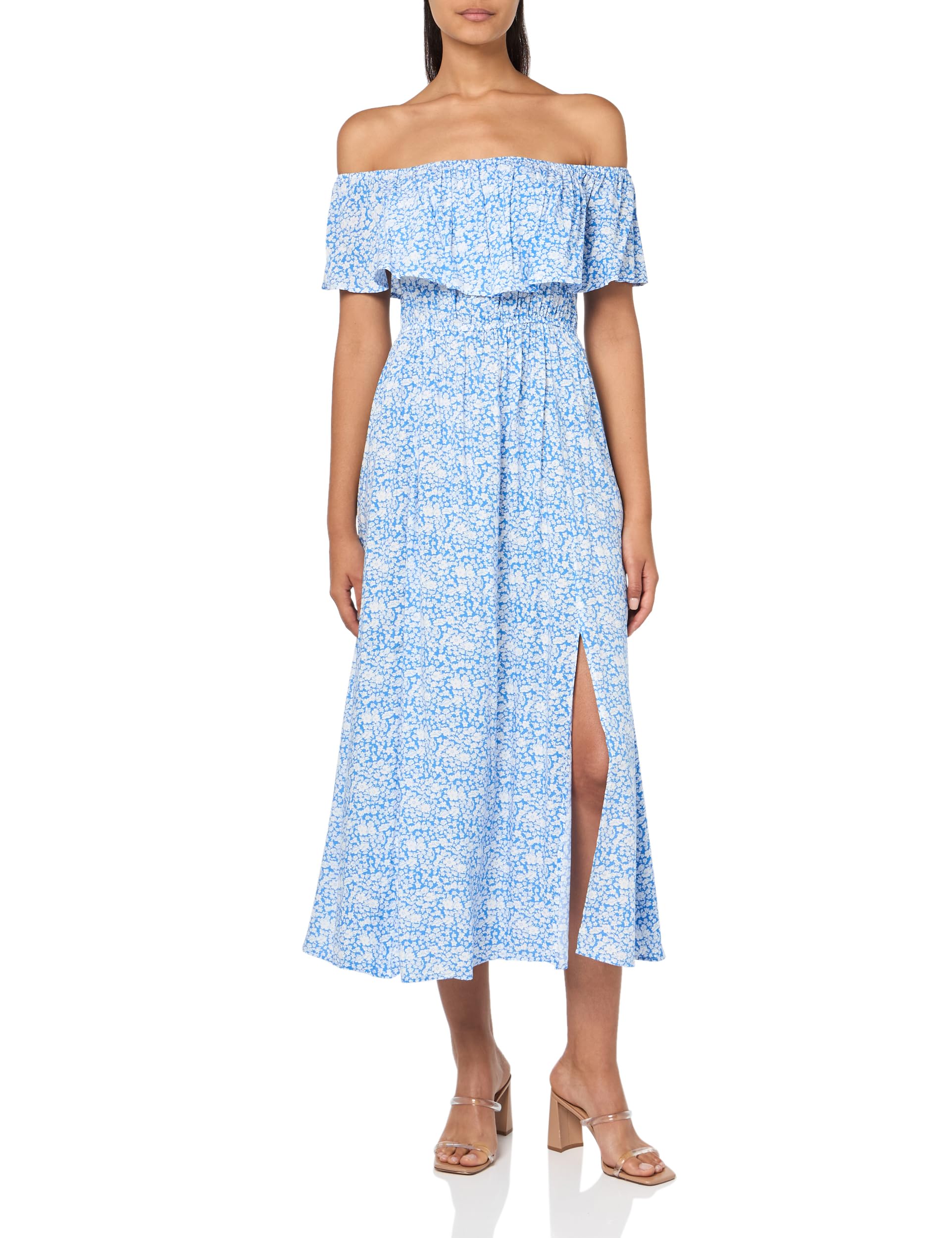 Coolmee Womens Off Shoulder Maternity Dress Maternity Maxi Dress Long Maternity Dress