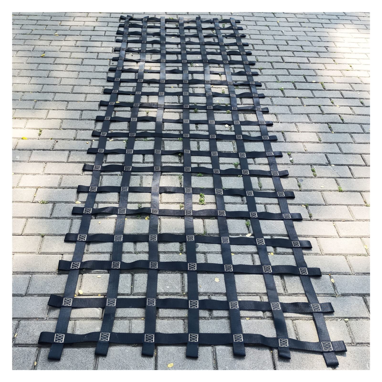 Climbing Cargo Net for Treehouse,Climbing Net for Kids Balcony Banister Stair Protection Heavy Duty Kids Ninja Obstacle Jungle Gym Net Rope Ladder,Swing Set Attachment,Black ( Size : 10x16ft/3x4.9m )