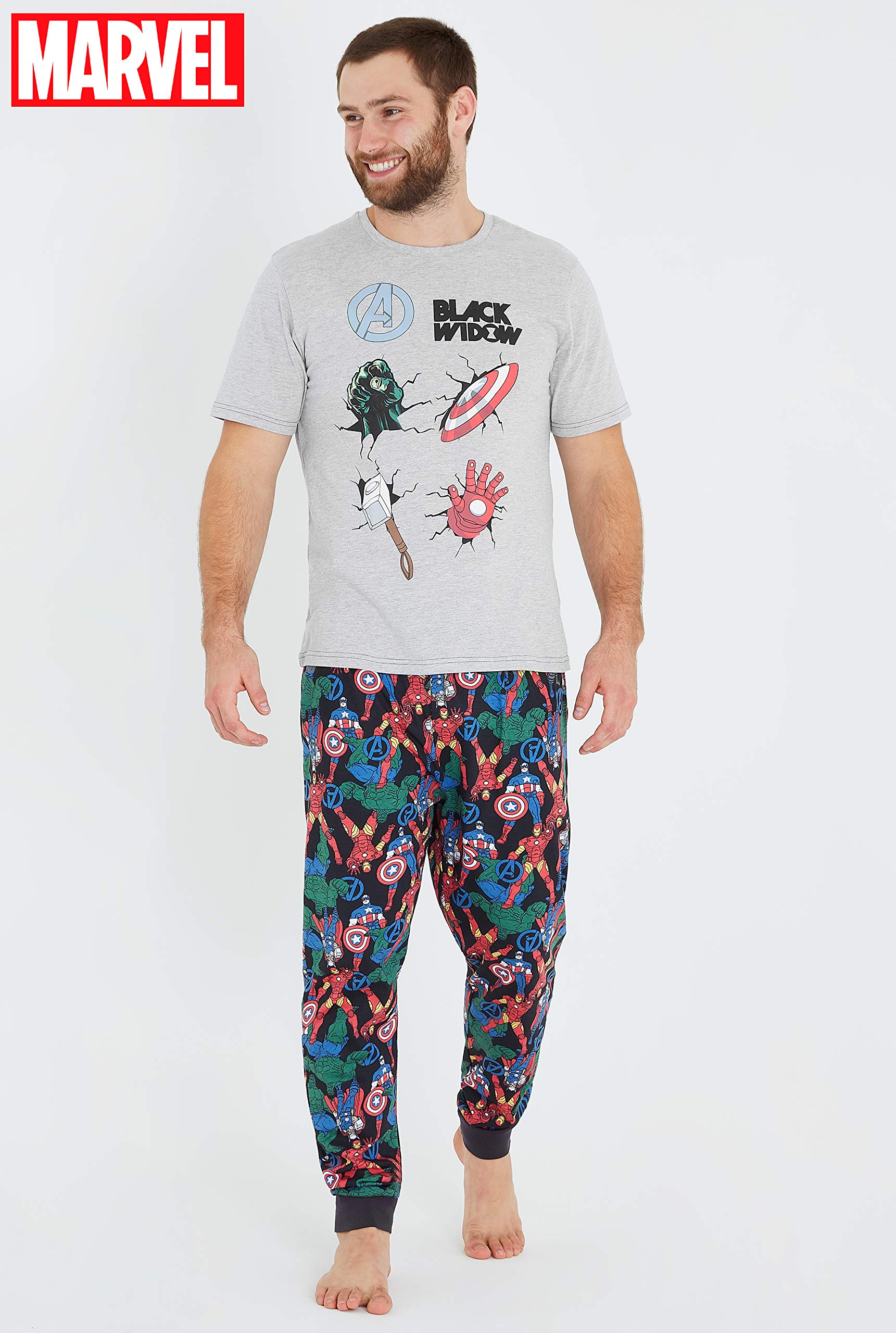 Avengers Superhero Tshirt | Mens Pyjama 
