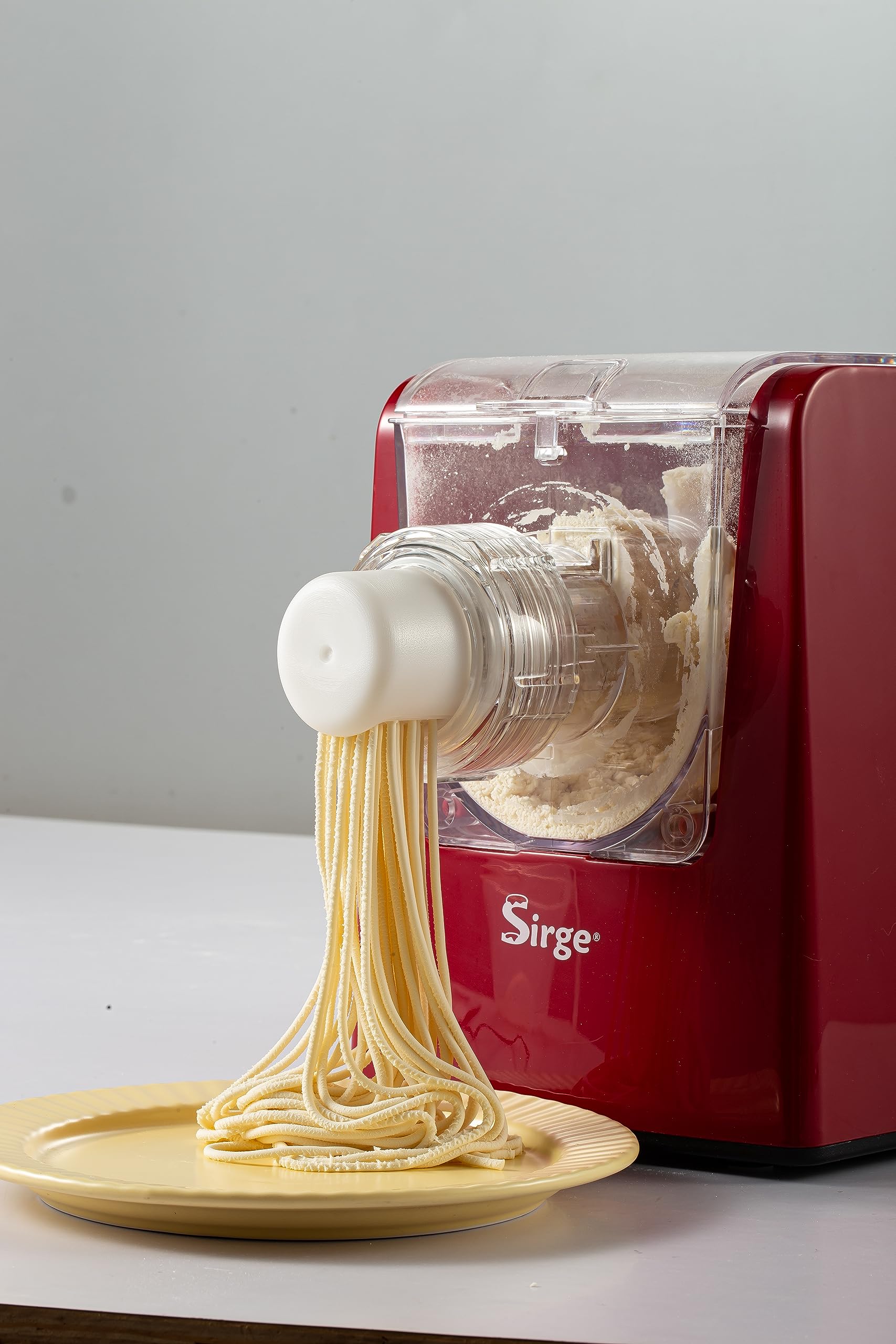 Sirge PASTAMPANE Impastatrice e Macchina per la Pasta fresca all'uovo 3 in 1 Pasta Pane Pizza - 22 Trafile - 1Kg - 300Watt