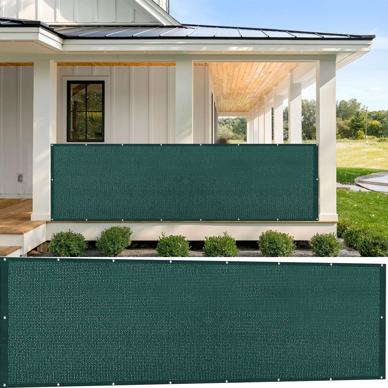 Clôture de protection de la vie privée GUOJUN brise vue balcon HDPE