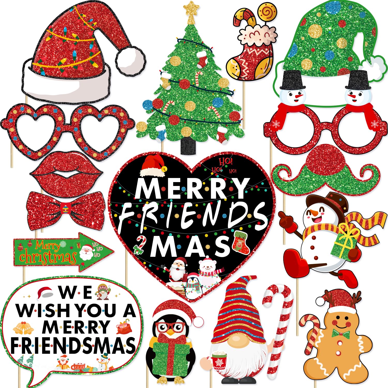 Kit d'accessoires de Noël pour offrir une animation originale lors des fêtes de fin d'année