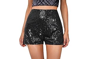 Sparkly Sequin Shorts for Taylor Swift Concert