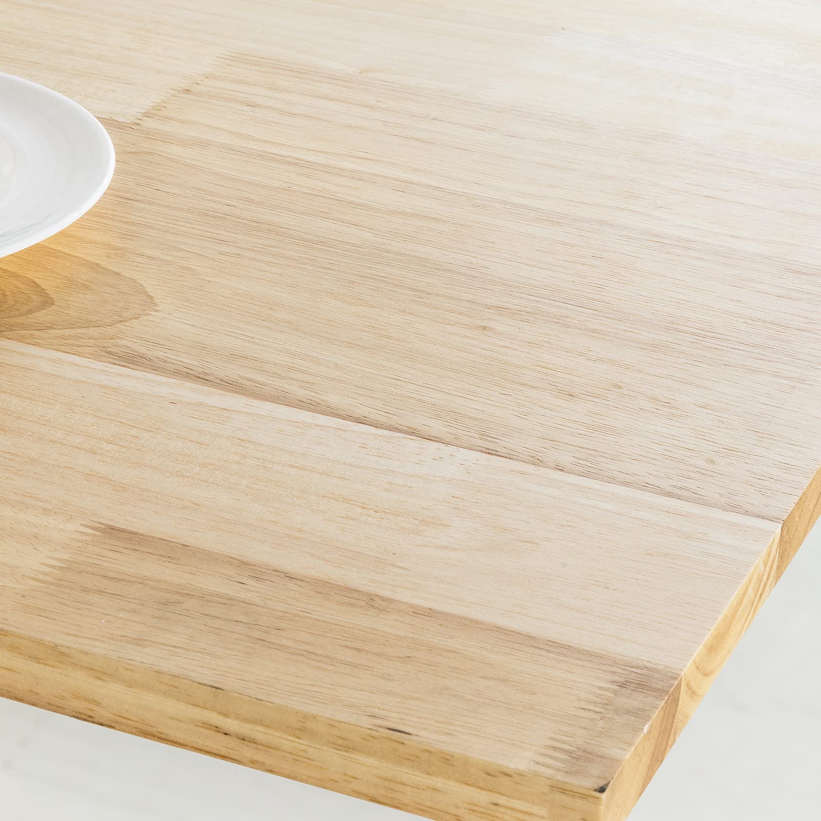 SoBuy Klappbarer Esszimmertisch mit 4-stufigem Seitenregal, 98x126x60cm
