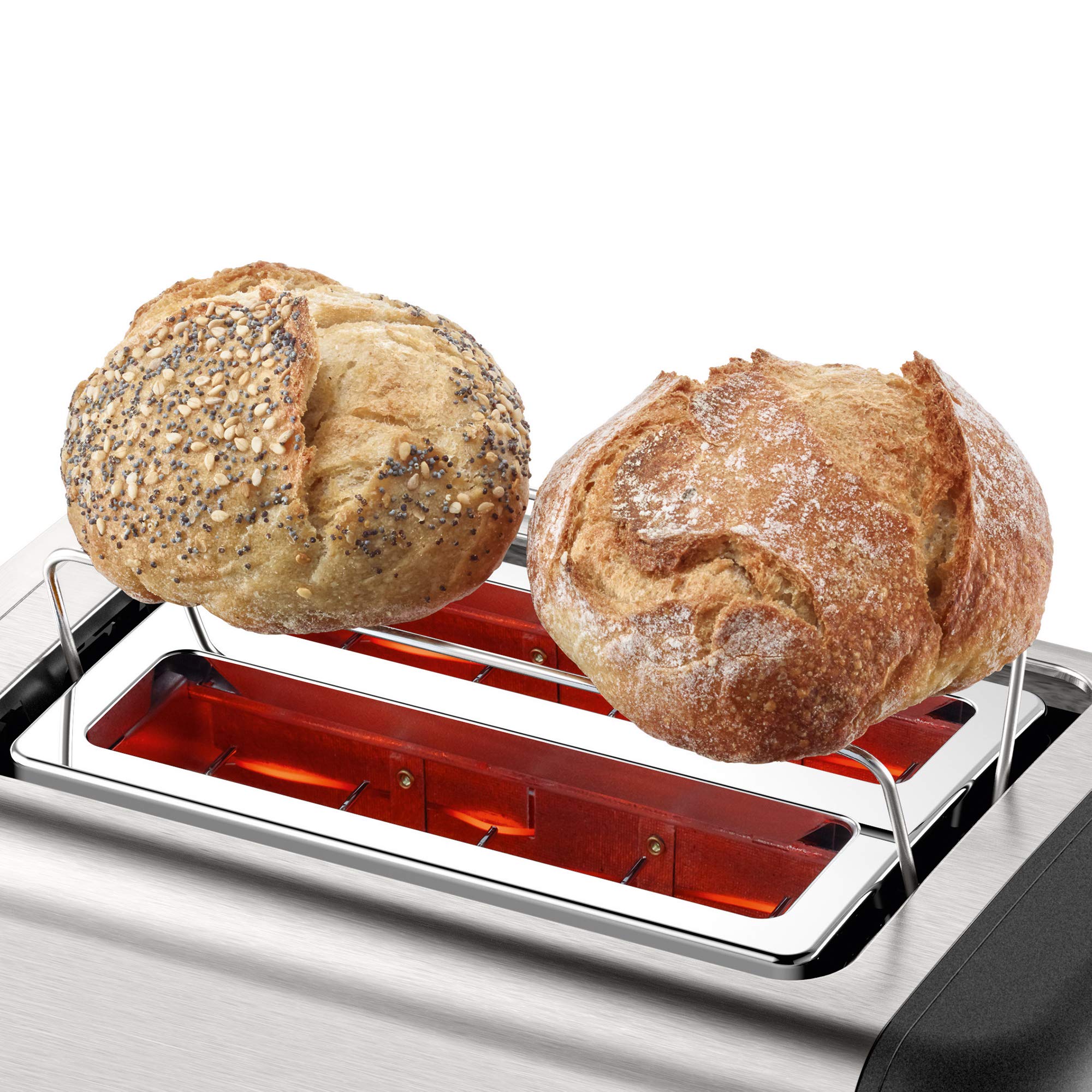 Image secondaire de Grille-pain compact Bosch DesignLine avec fonction décongélation et réchauffage