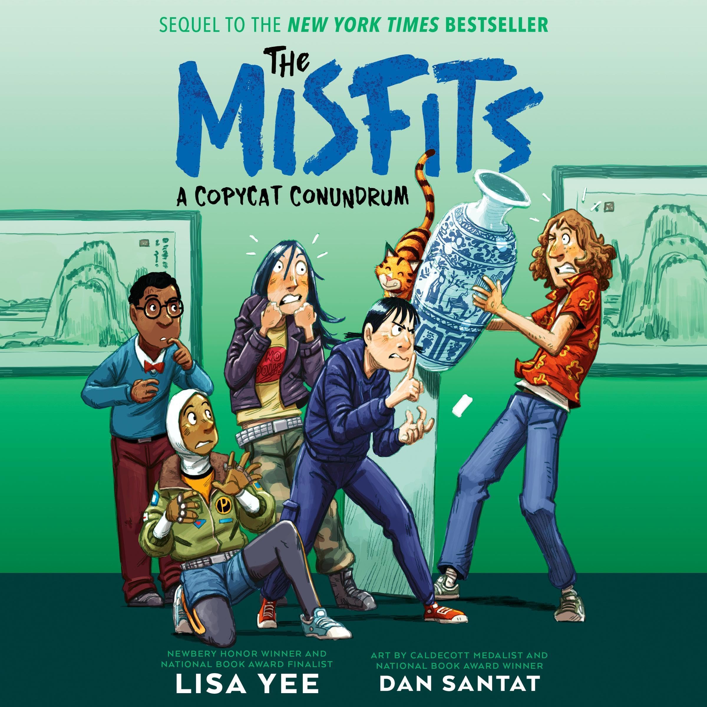 Cover art for A Copycat Conundrum (The Misfits)