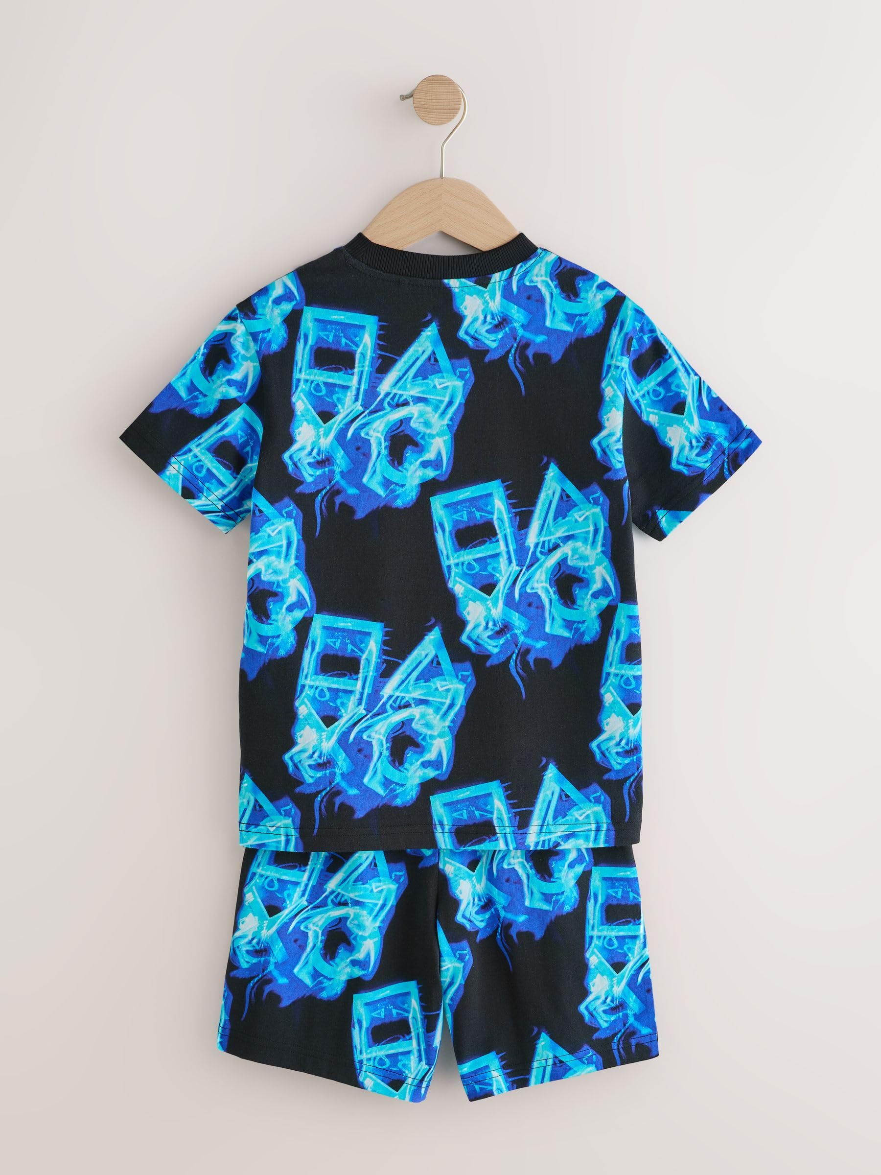 NEXT Jungen Kurzer Schlafanzug, PlayStation, 2er-Pack