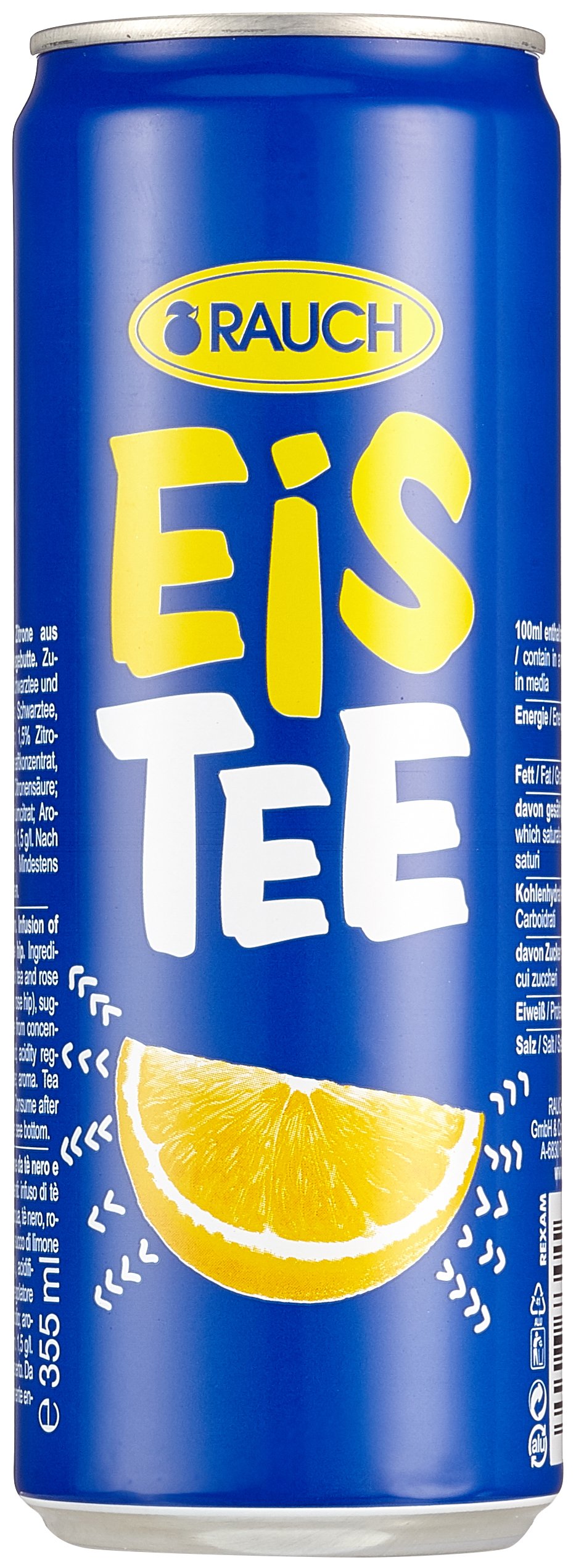 Rauch EisTee Zitrone, 24er Pack (24 x 330 ml) – zzgl. 0,25 € Pfand (Rückgabe nur in Österreich)