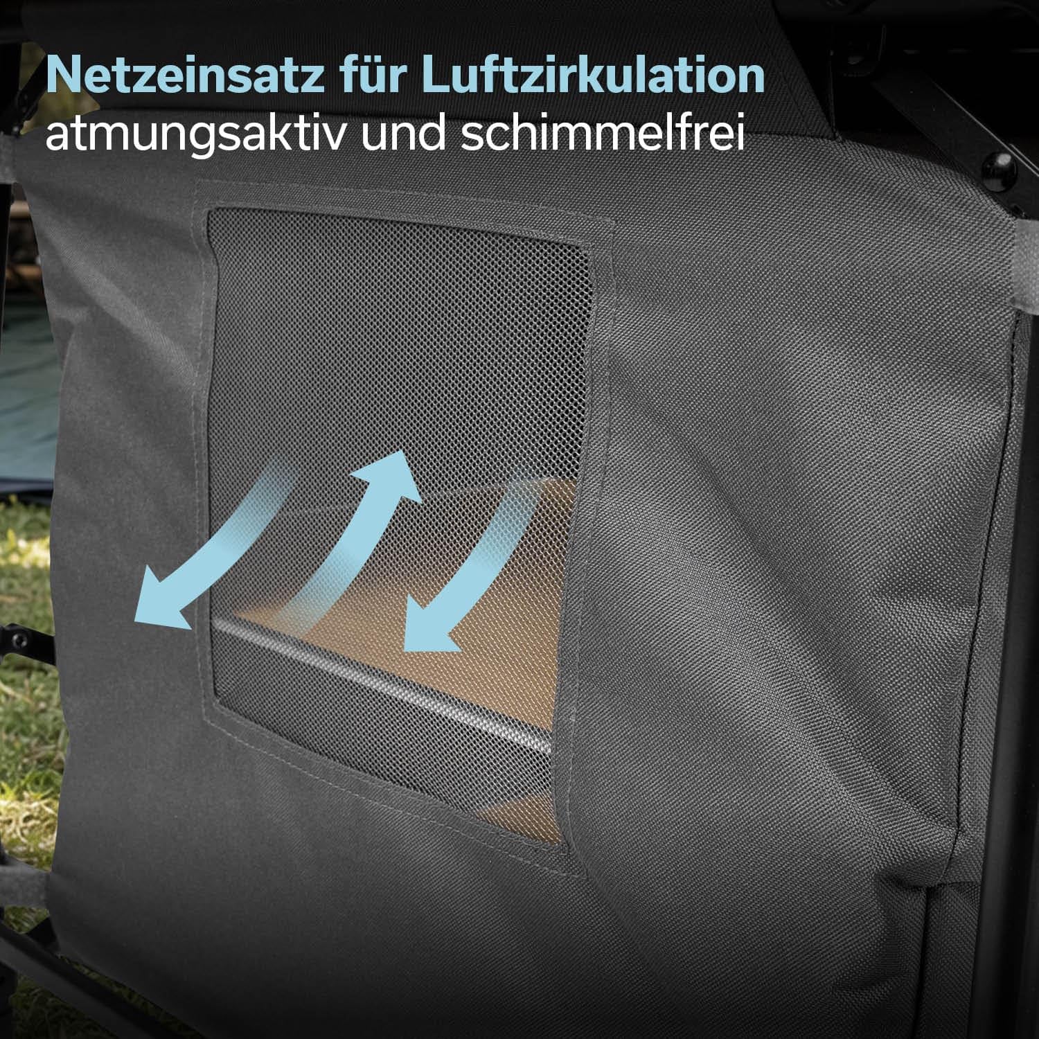 Skandika Campingschrank Skogard | 3-in-1 Design, Bambus Arbeitspatte, Outdoor Schrank faltbar, 2 Einlegeböden, Tragetasche | Klapptisch kompakt, Campingküche, Outdoor Küche, Camping Zubehör, Zelt