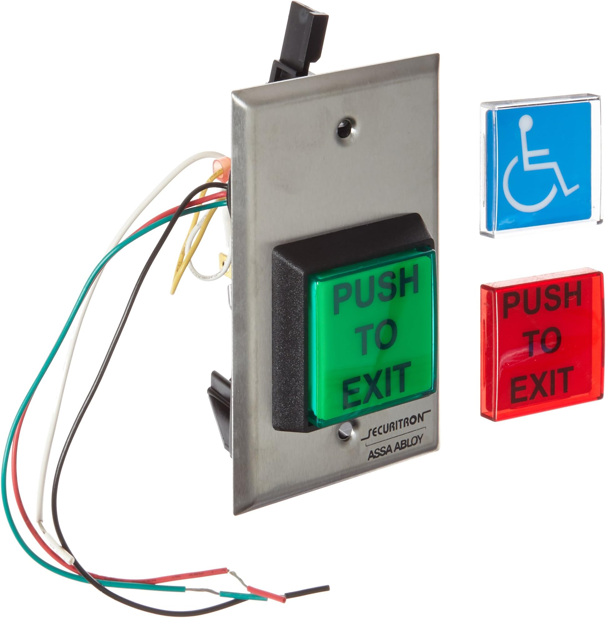 Securitron Square Emergency Exit Button