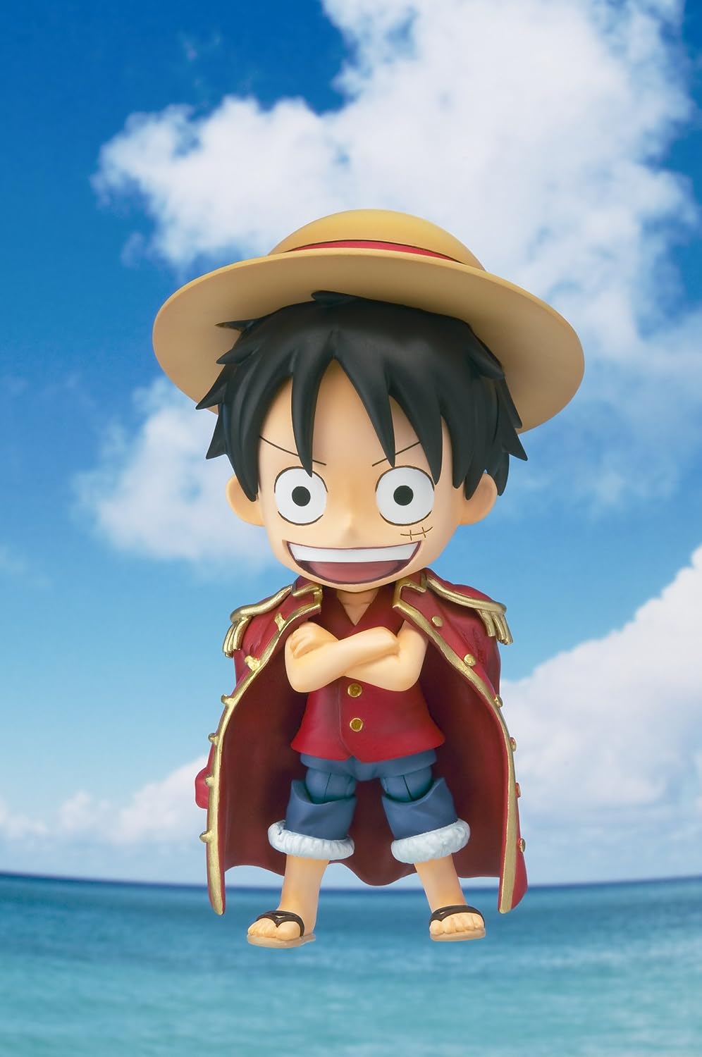 Bandai One Piece Chibi Arts 4 Inch Action Figure Monkey D Luffy Amazon Co Uk Toys Games