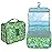 Pengxiaomei Toiletry Bag for Women, Waterproof Hanging Cosmetic Bag Portable Makeup Pouch Multifunction Handle Travel Toiletry Bag Organizer(Green)