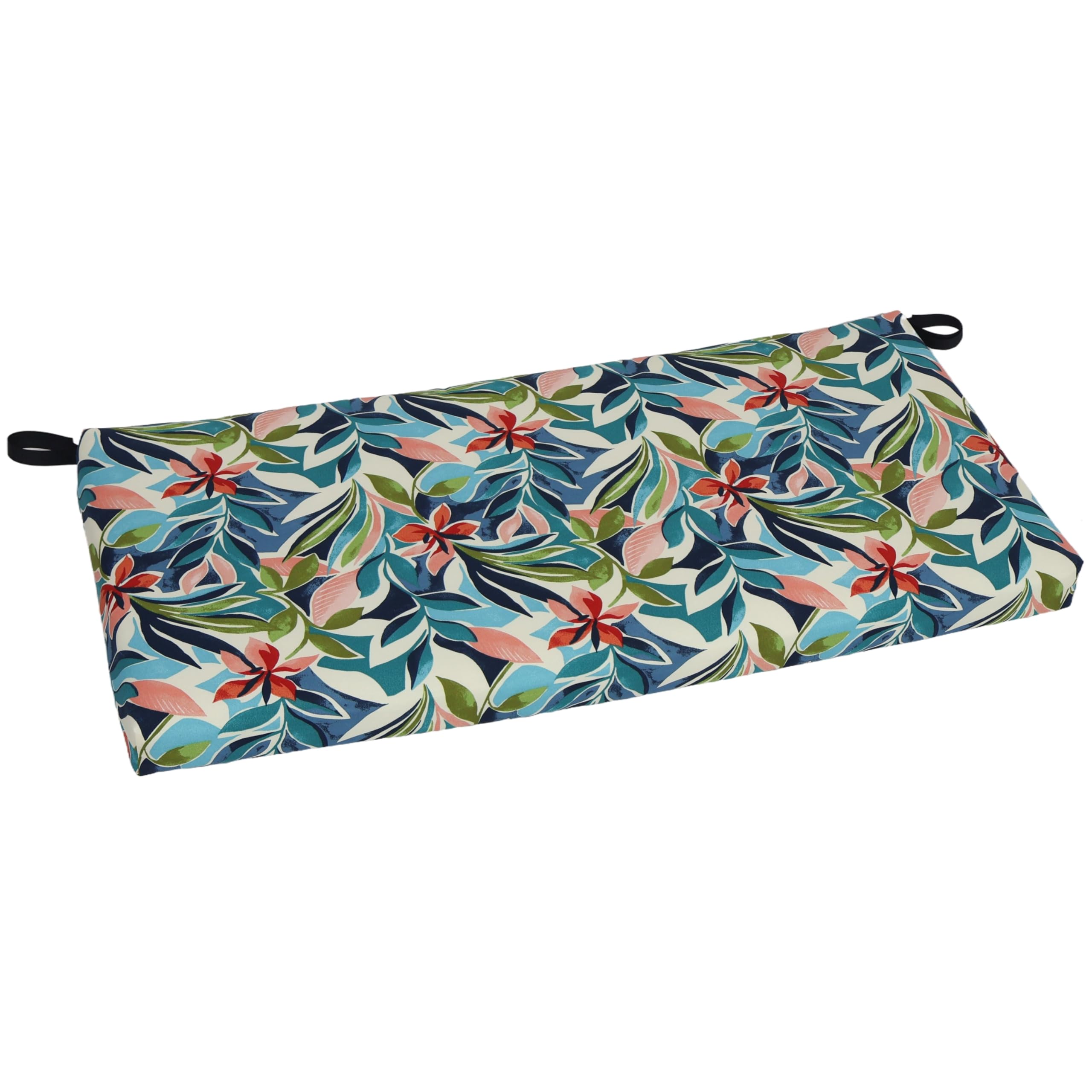 Blazing Needles Outdoor Bench Loveseat Cushion, 45" x 19", Somap Multi-image-15