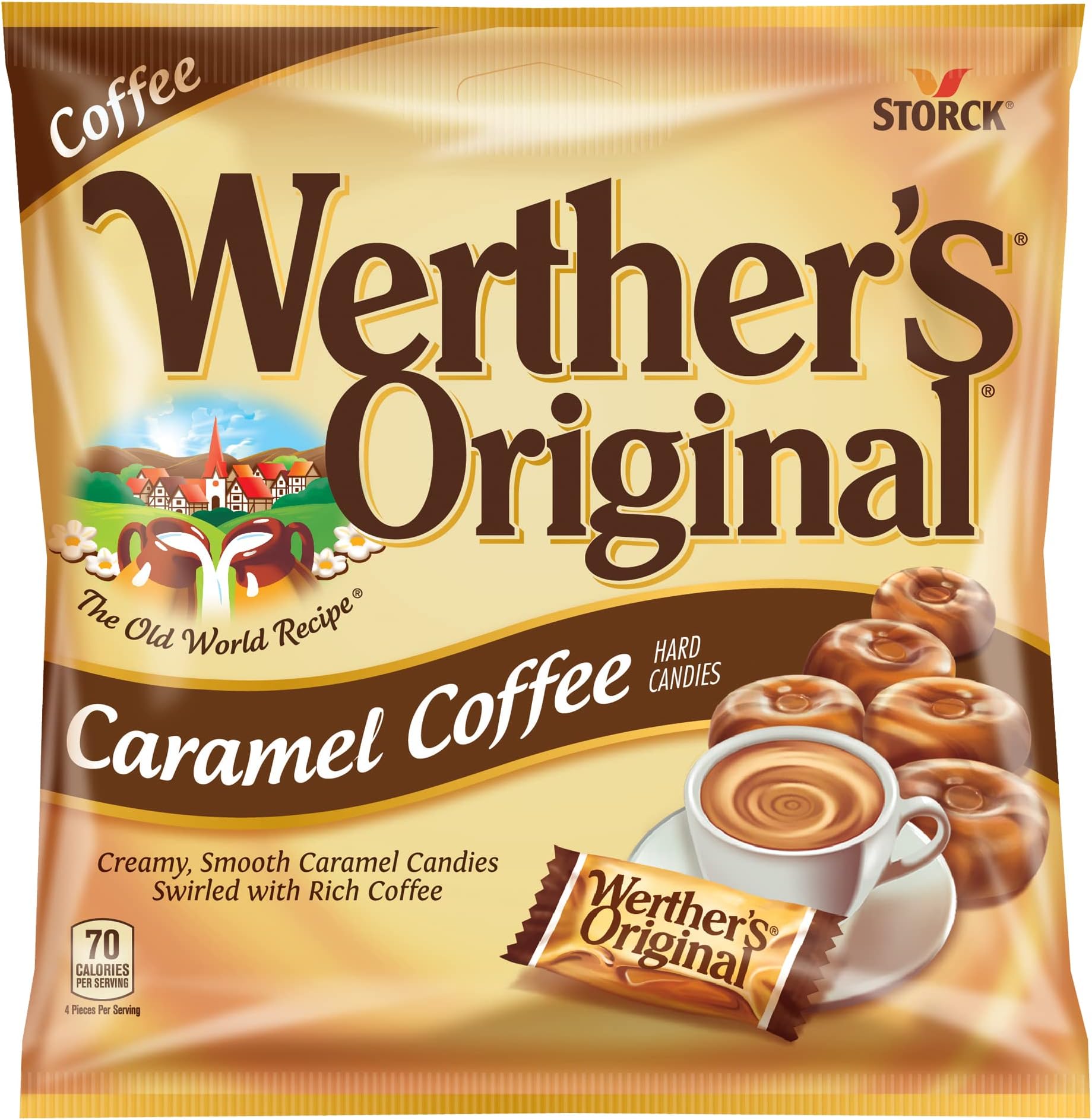 Original Caramel Coffee Hard Candies 75 g