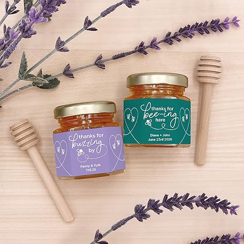 Miniatura 9 de Recuerdos de boda de miel, fiesta de novia con temática de abeja caprichosa, recuerdos de despedida de soltera de miel, recuerdos de miel, mini