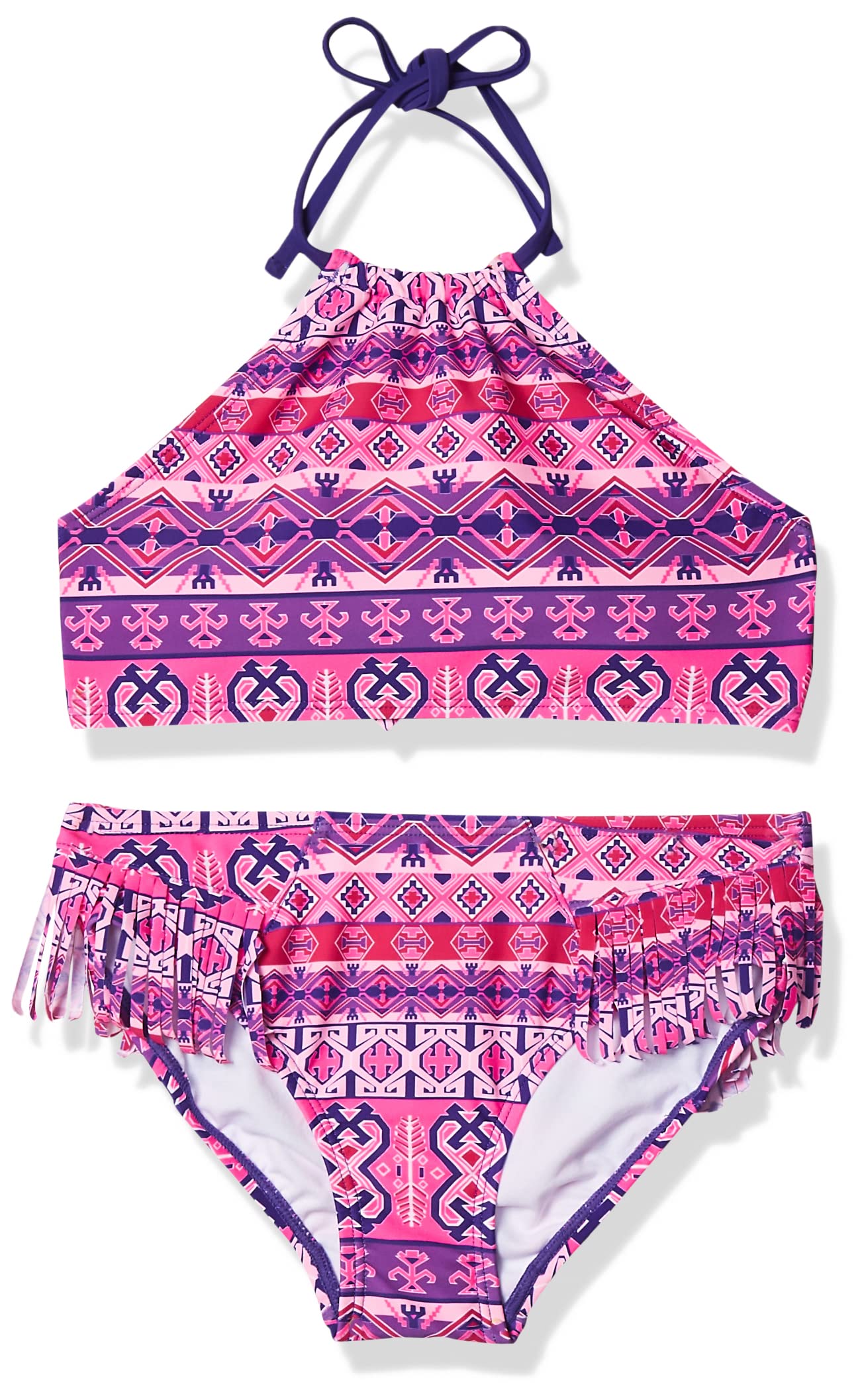 Kanu Surf Girls' Mahina Beach Sport Halter Bikini 2-Piece Swimsuit