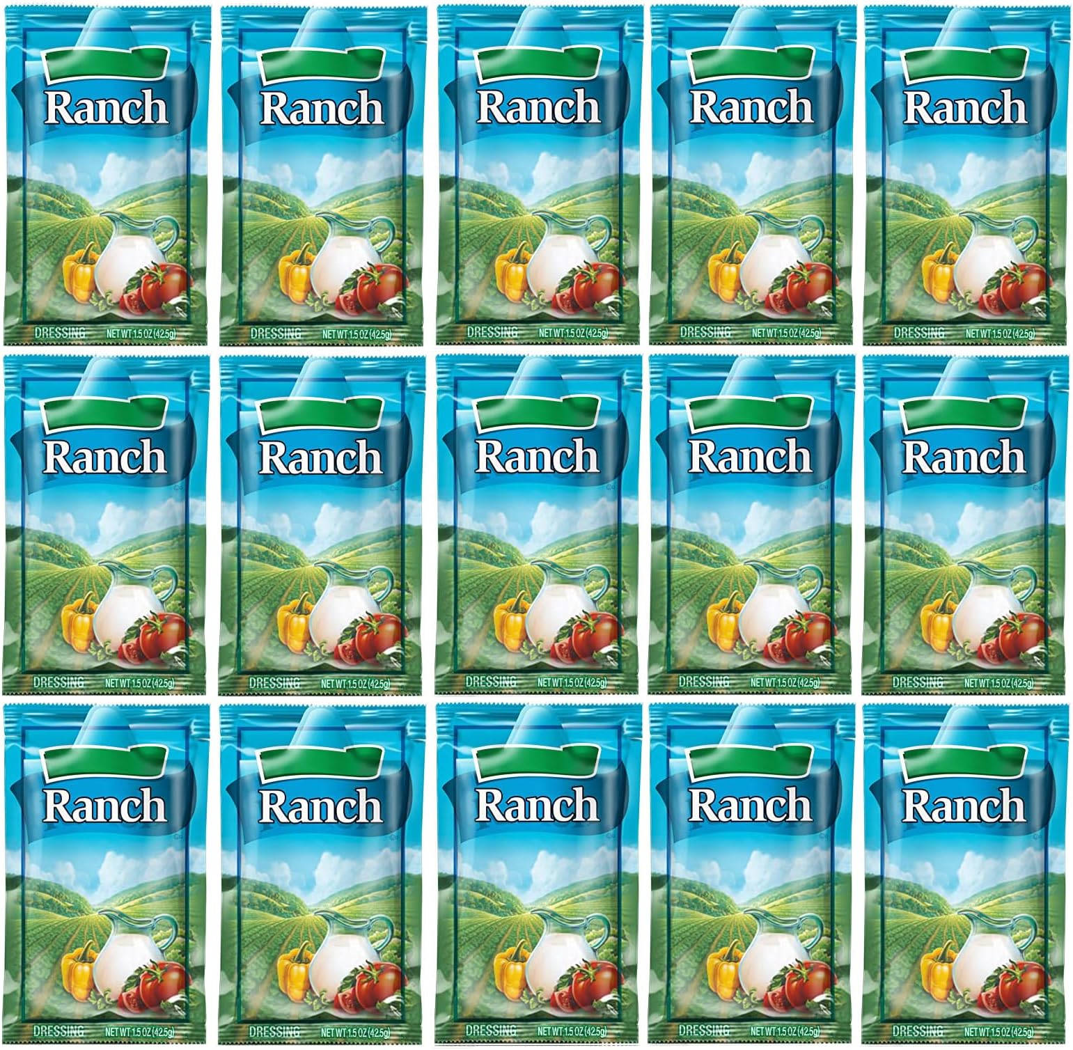 Salad Dressing Packets (Ranch) 15 Packets